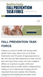 Mobile Screenshot of fallpreventiontaskforce.org